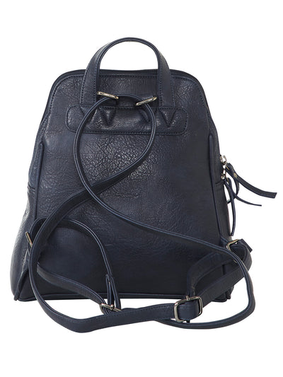 Mona B Convertible Daypack for Offices Schools and Colleges with Stylish Design for Women: Denim