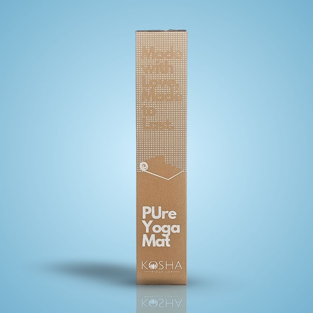 Kosha Yoga Teal PUre Align Yoga Mat