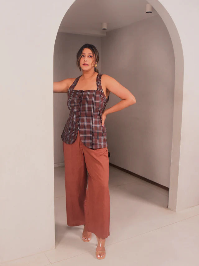 WhySoBlue Rae Vest Set