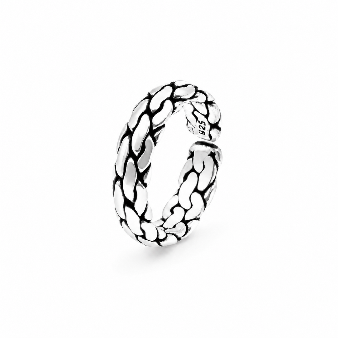 The Helix Weave - Sterling Silver Men&