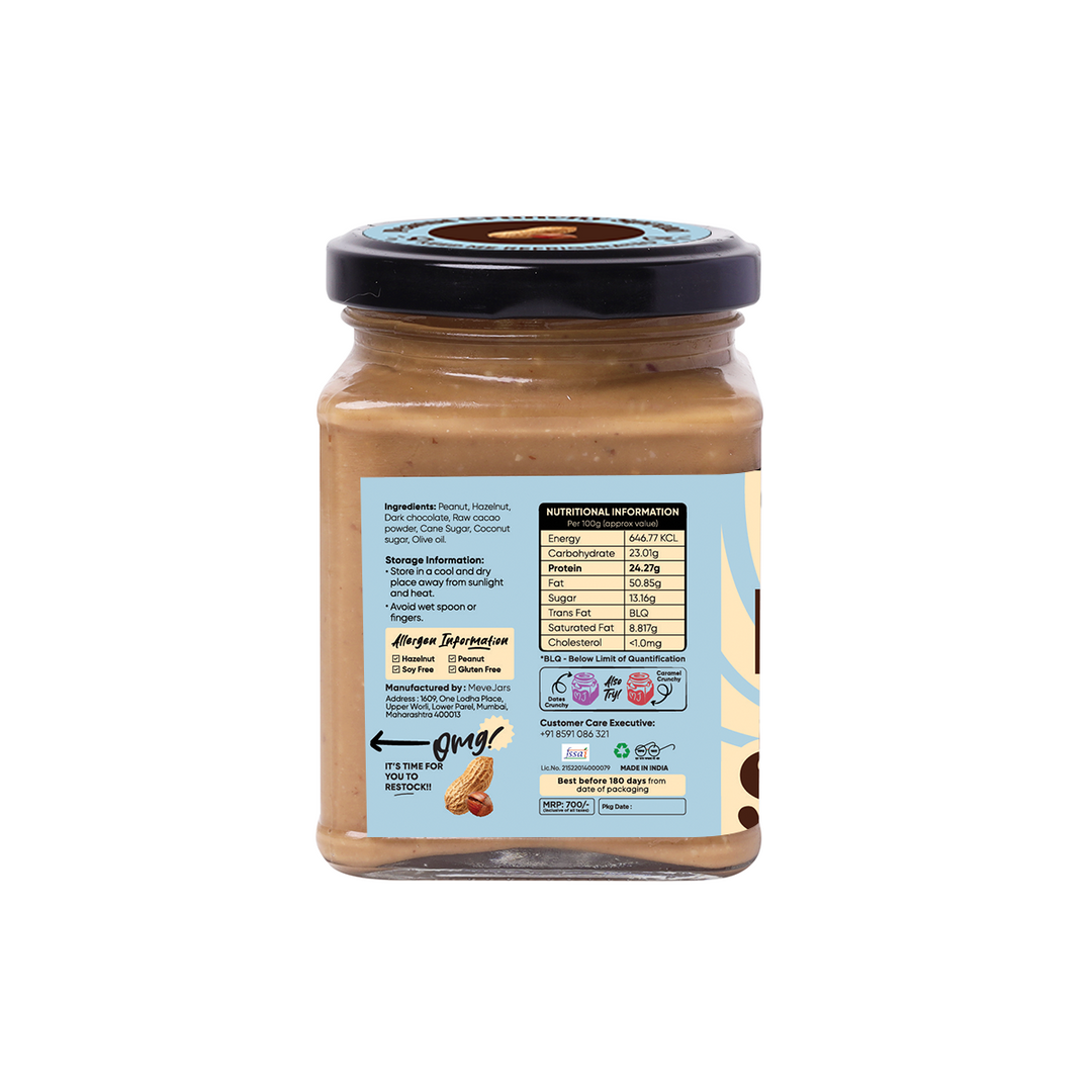 Peanut Hazelnut Spread - Crunchy