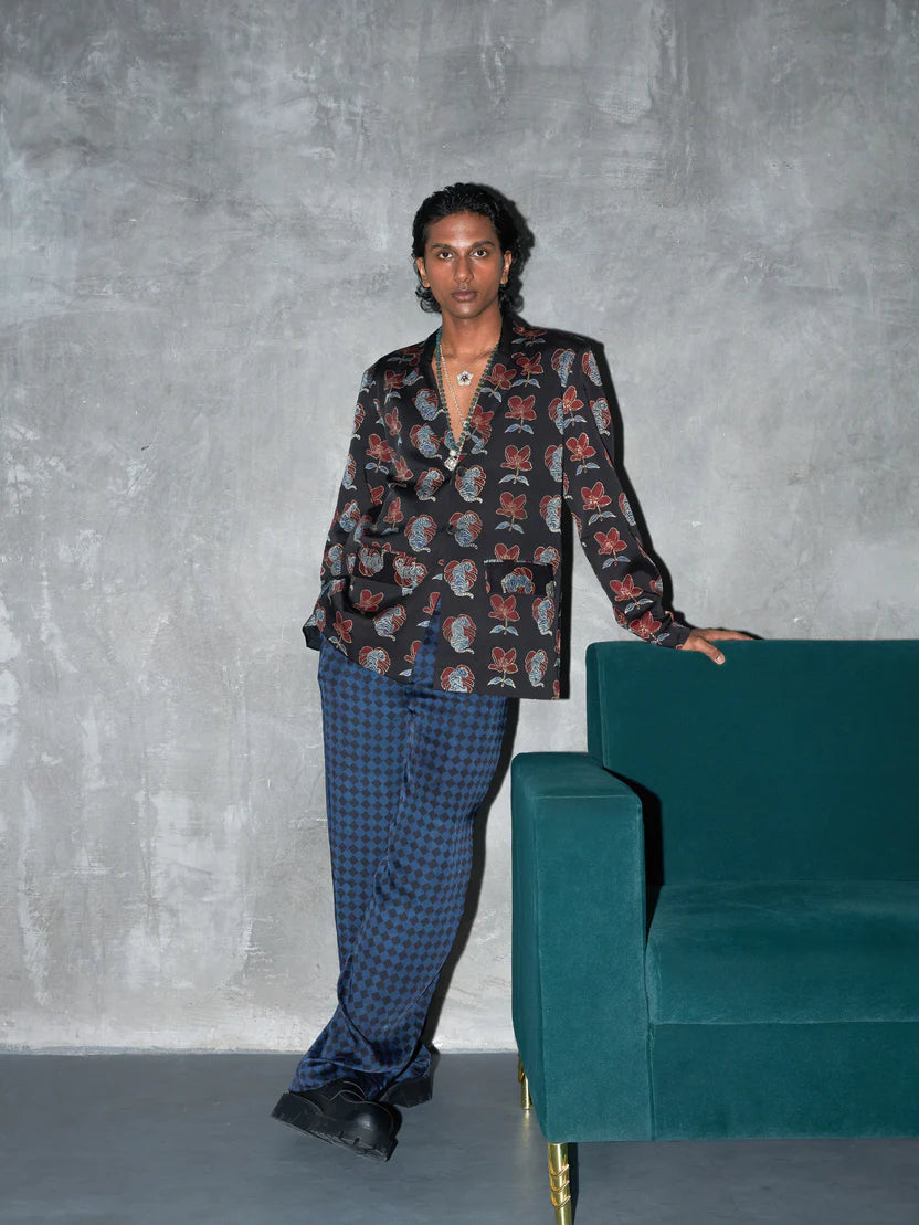 anushé pirani Shadow Pleat Pants