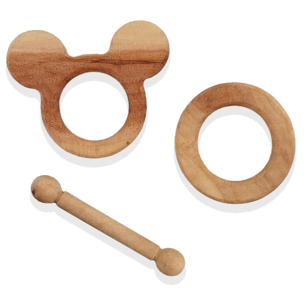 Wudly Wooden Neem Nature Teethers