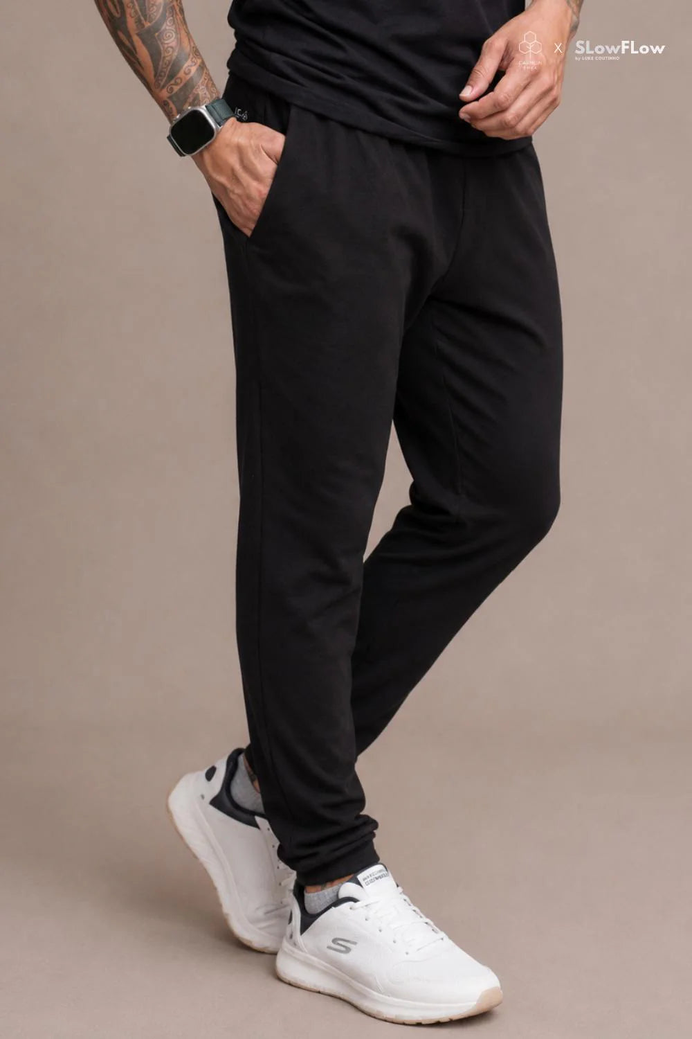 Carbon Tree SlowFlow Cuffed Hybrid Knit Multi-Utility Pants