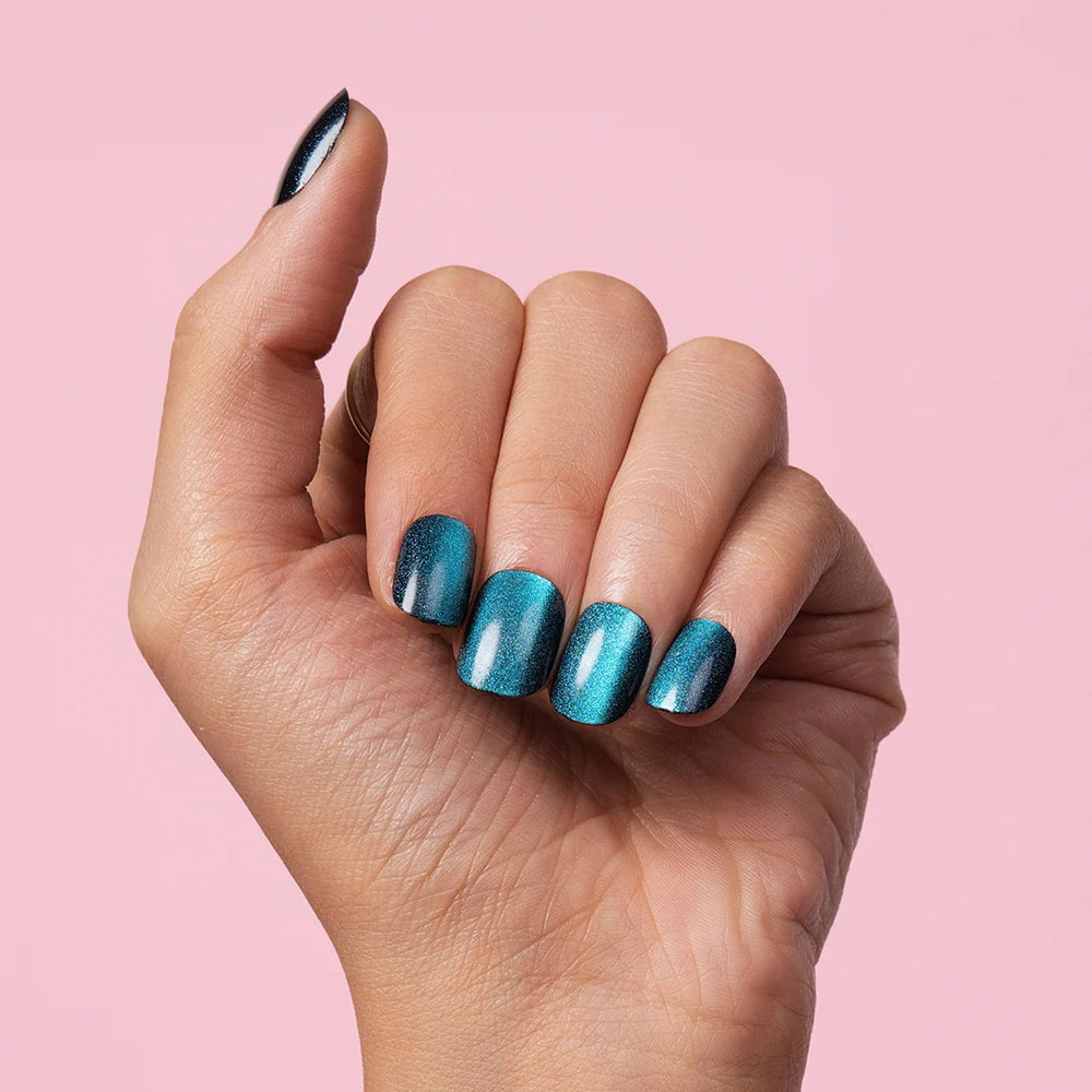 Gush Beauty Deep Sea Siren | Medium Square, Press-On Nails