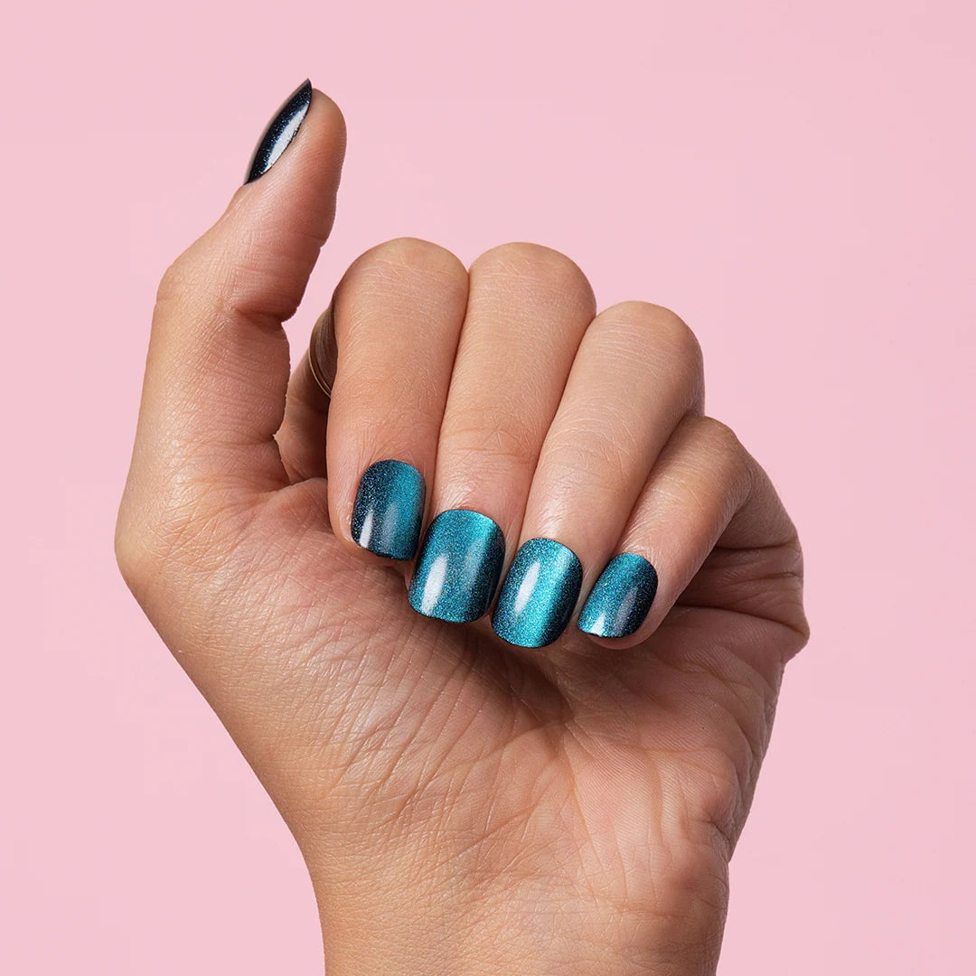 Gush Beauty Deep Sea Siren | Medium Square, Press-On Nails