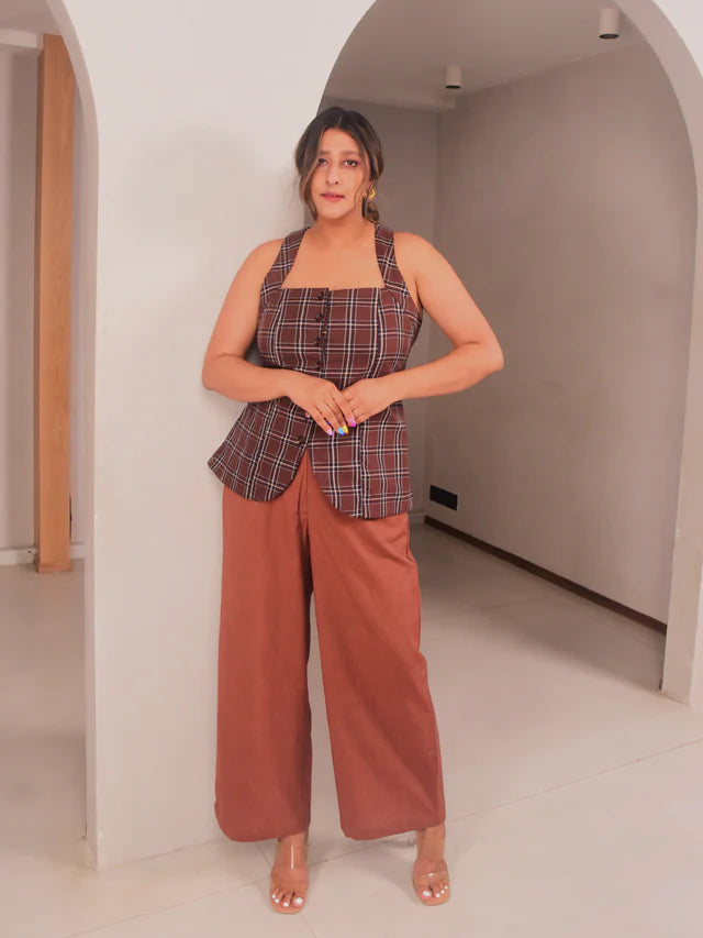 WhySoBlue Rae Vest Set