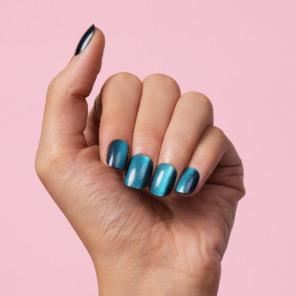 Deep Sea Siren | Medium Square, Press-On Nails