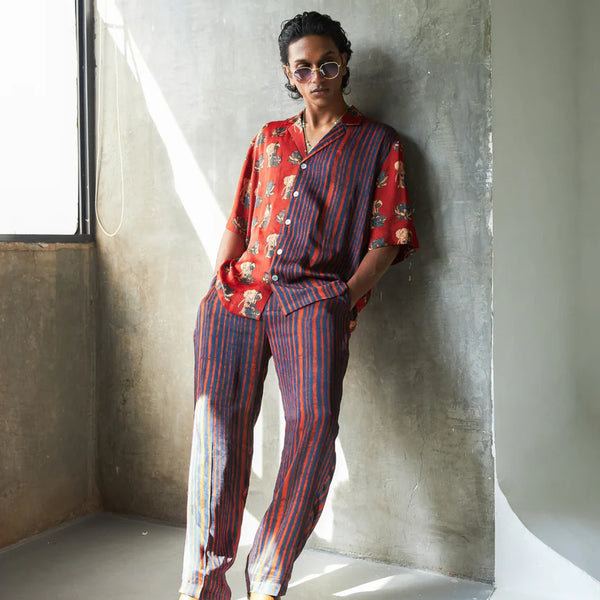 anushé pirani Rustic Tapered Pants