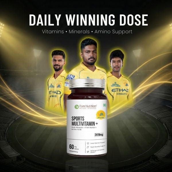Sports Multivitamin+ Tablets 2419mg | Vitamins, Minerals & Herbs for Athletes | 60 Tablets