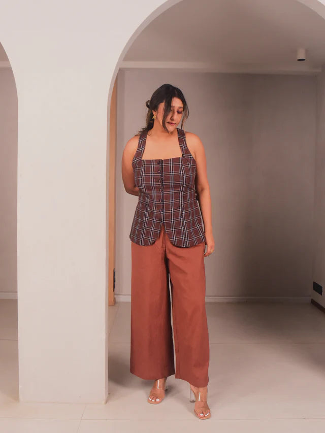 WhySoBlue Rae Vest Set