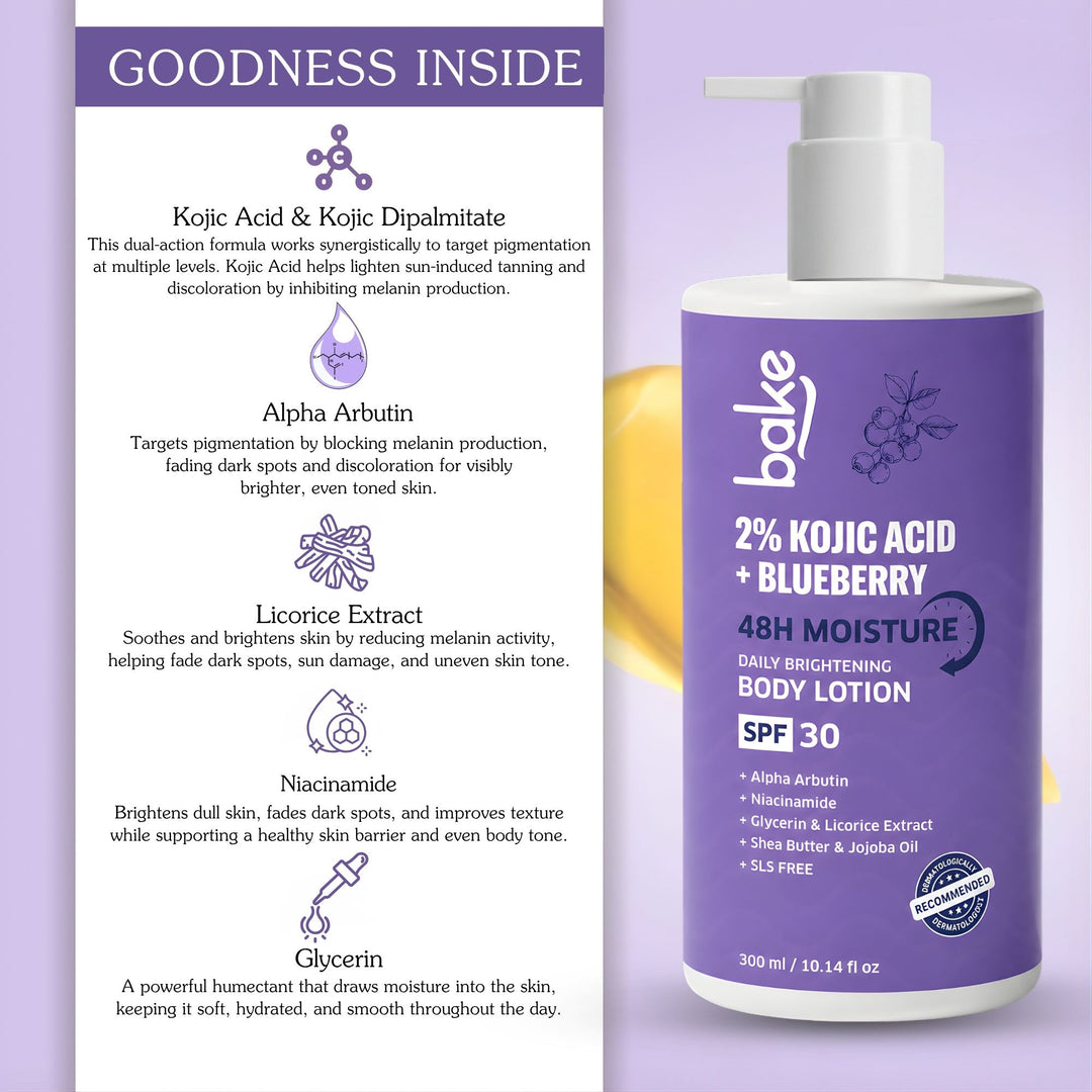 2% Kojic Acid Body Lotion SPF 30 PA+++