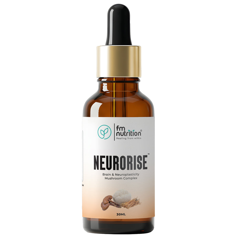 FM Nutrition Neurorise, Brain & Neuroplasticity Mushroom Complex