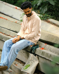 Islands Of Loom Sandstone Organic Cotton Men's Shirt