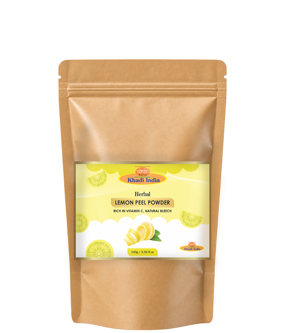 Khadi Care Herbal LEMON PEEL POWDER- 100g