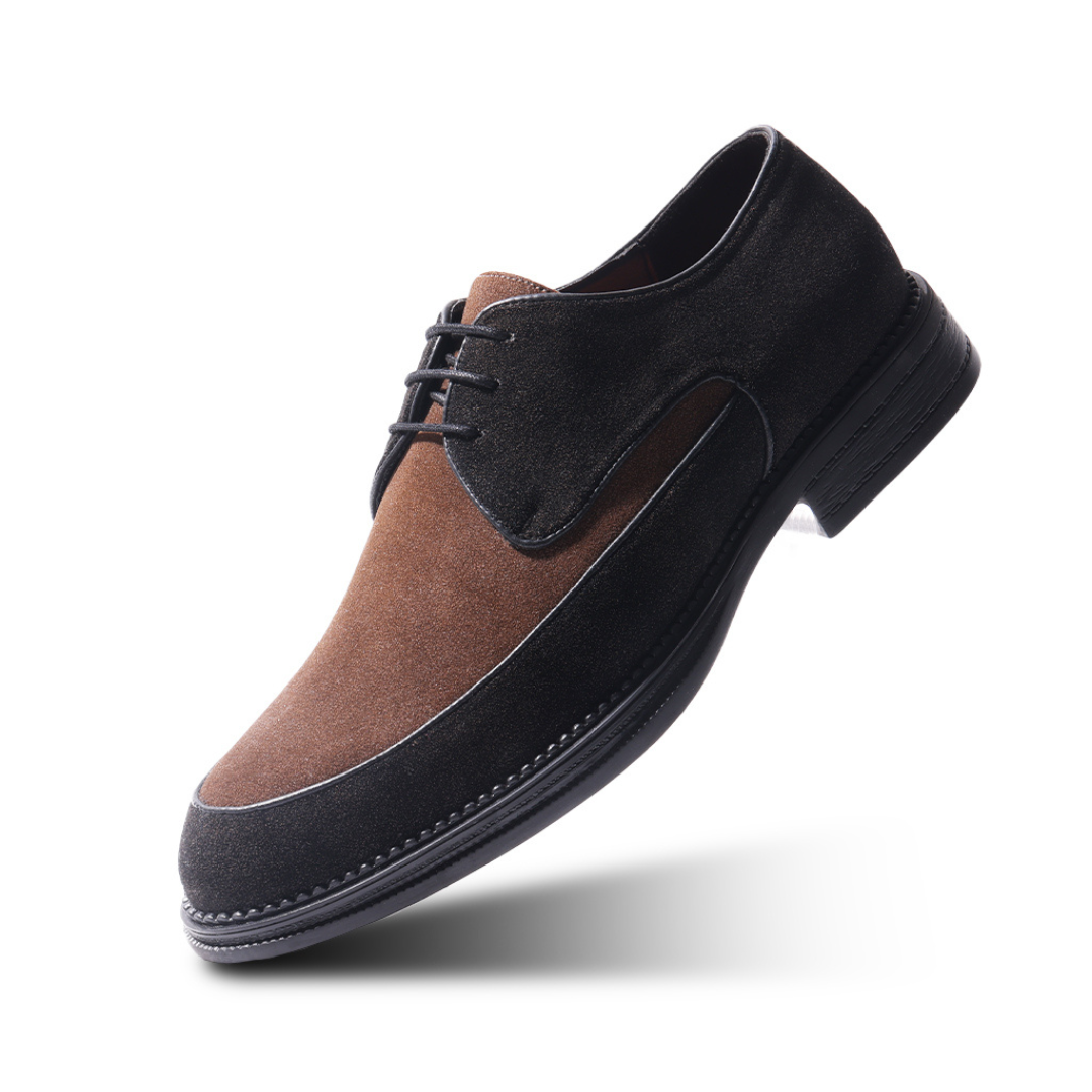 Monkstory Atelier 1860 Dual Tone Derby Lace-Ups – Brown & Black