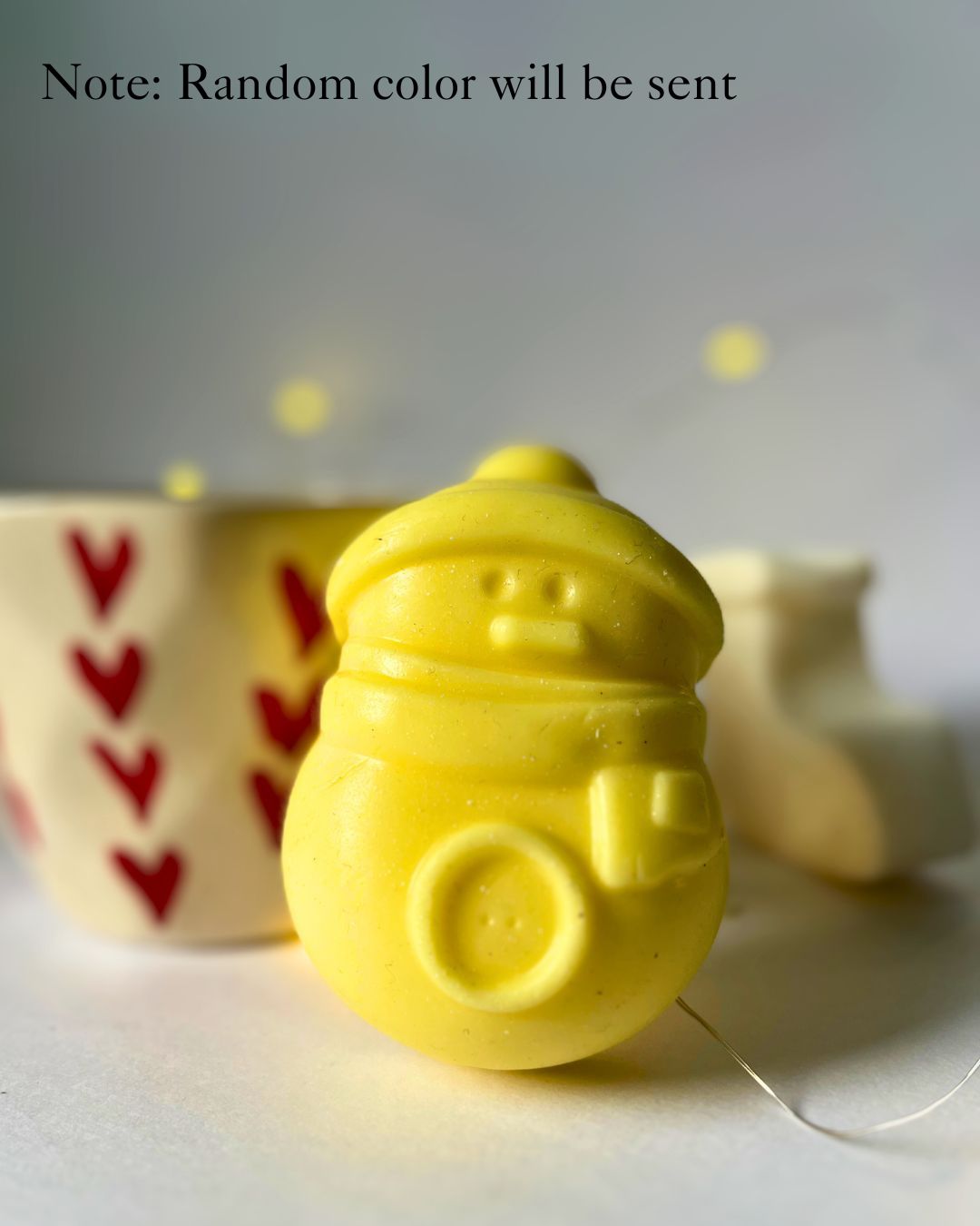 Sobek Naturals Christmas Snowman Shaped- Shea Butter Soap Set