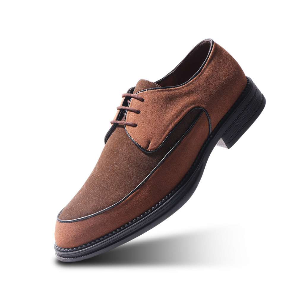 Monkstory Atelier 1860 Dual Tone Derby Lace-Ups – Brown & Tan