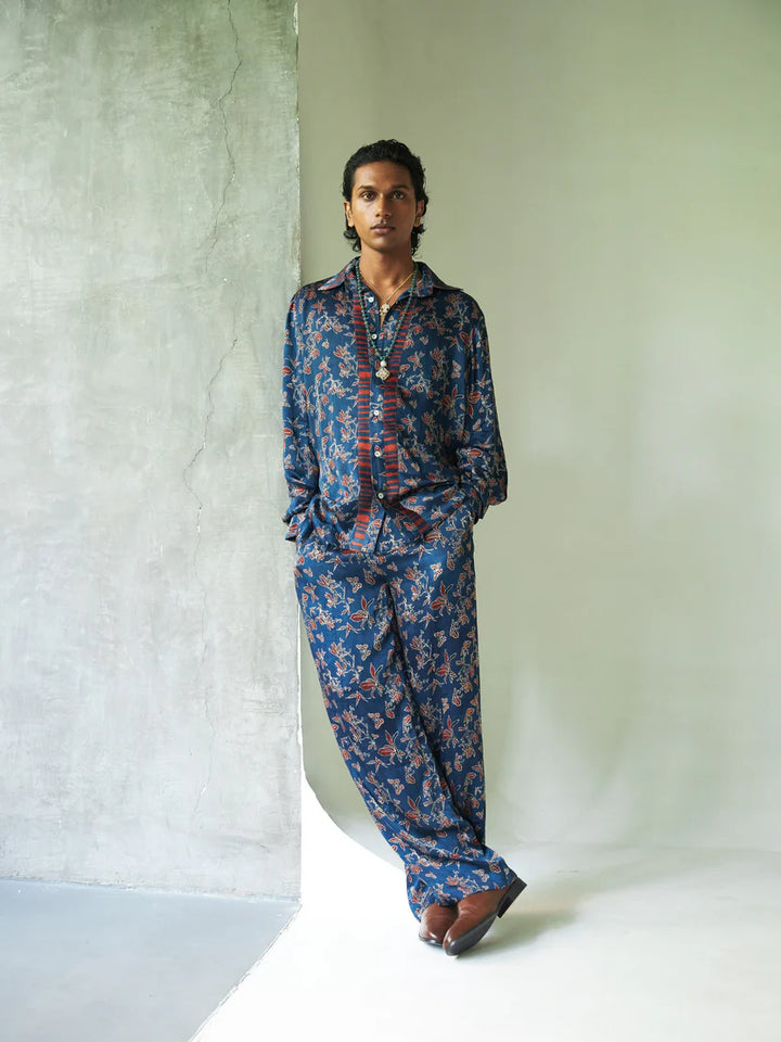 anushé pirani Garden Pleat Pants