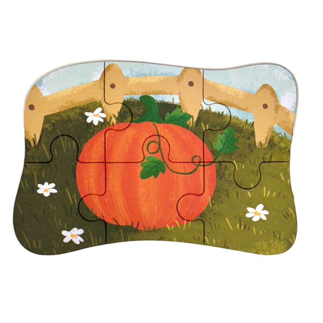 Wudly Wooden Progressive Puzzle Metal Box Fruit