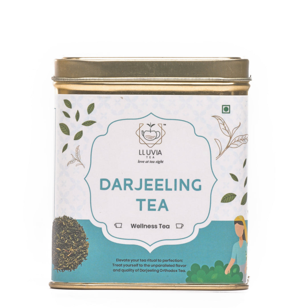 Lluvia Tea Darjeeling Tea - Stress Relief | Skin Health | Rich in Antioxidants Second flush(50gm)