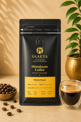 Saakya 100% Arabica Himalayan Coffee LightRoast | Whole Beans 250g