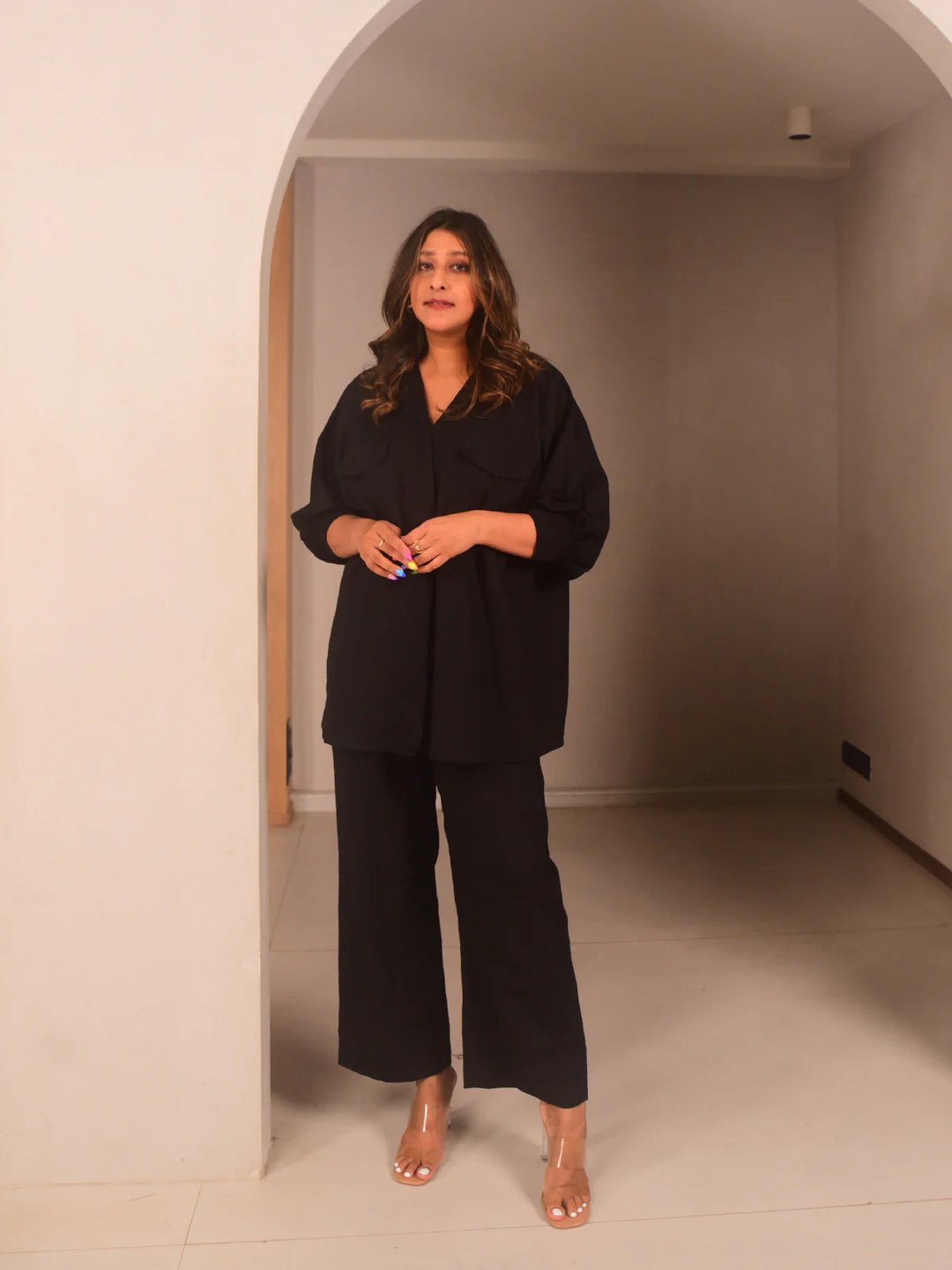 WhySoBlue Isla Shirt - Black