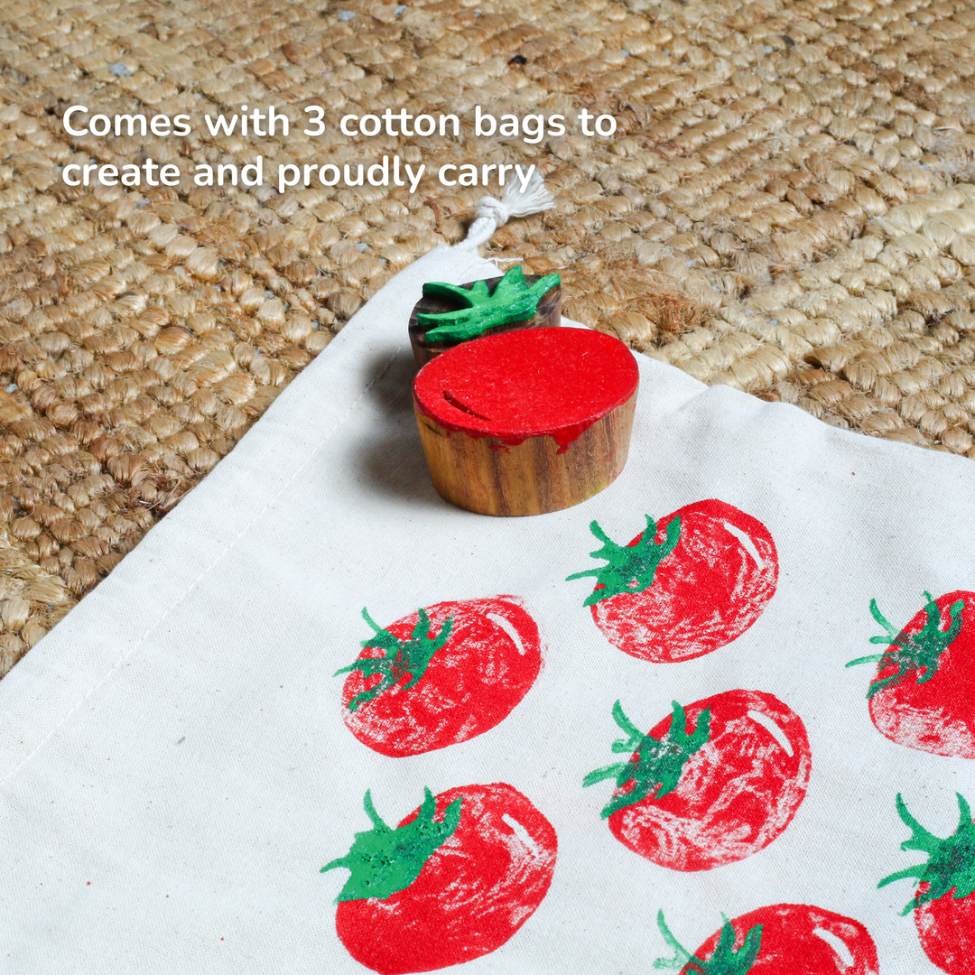Gubbachhi Stamp art vegetables