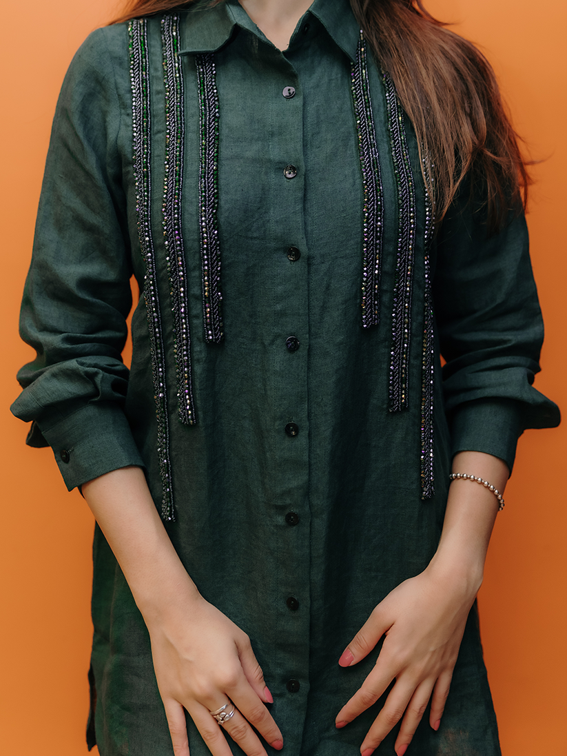 JASHN LINEN TUNIC