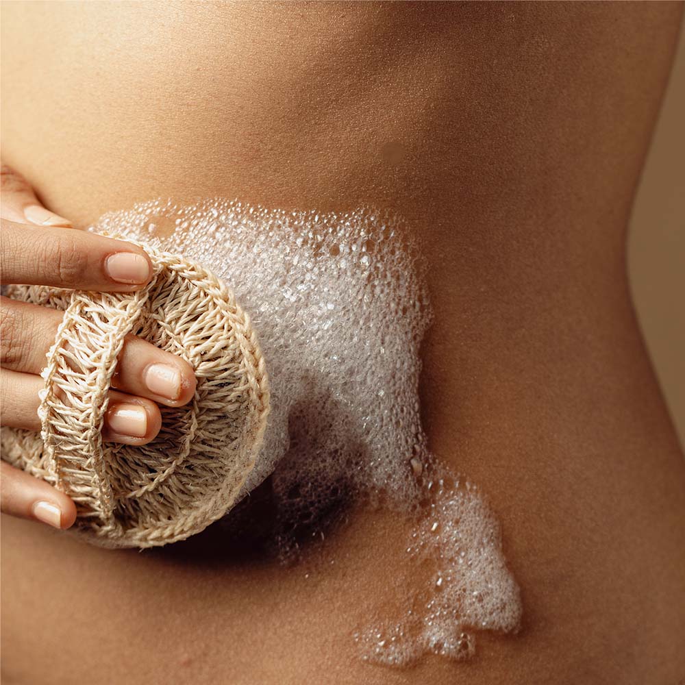 Saka Organics - Vetiverific | Handmade Vetiver Loofah Scrub | Natural Exfoliation for All Skin Types (1 pc)