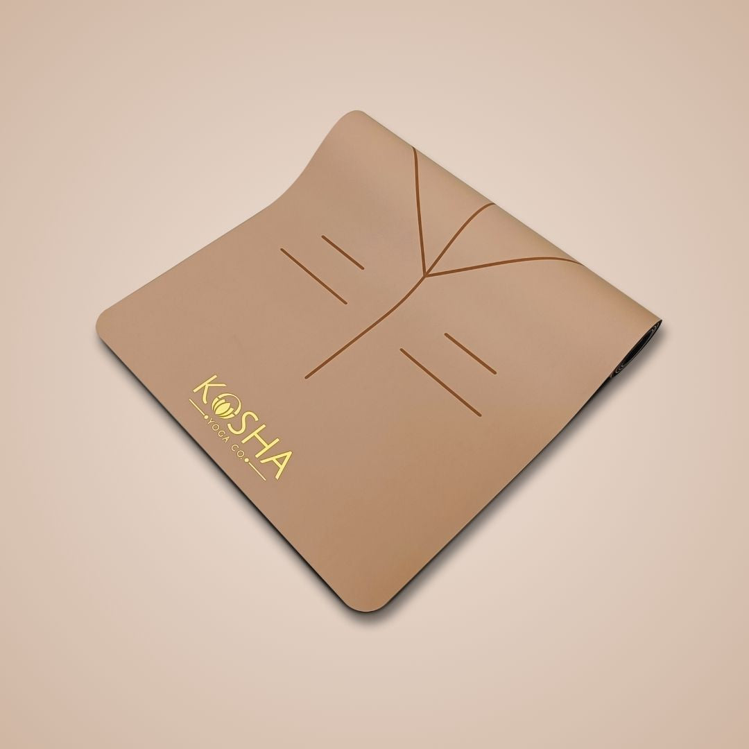 Kosha Yoga Mocha PUre Align Yoga Mat