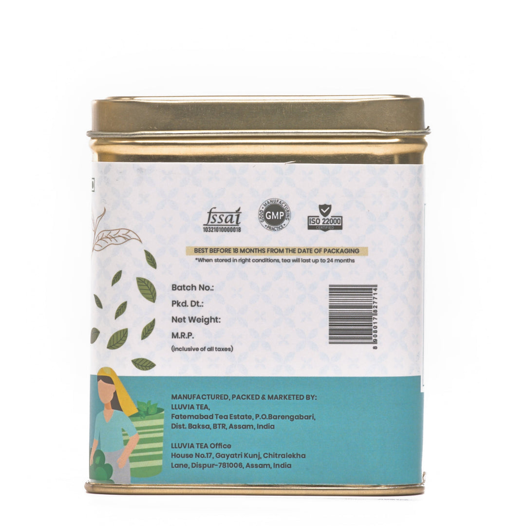 Lluvia Tea Darjeeling Tea - Stress Relief | Skin Health | Rich in Antioxidants Second flush(50gm)
