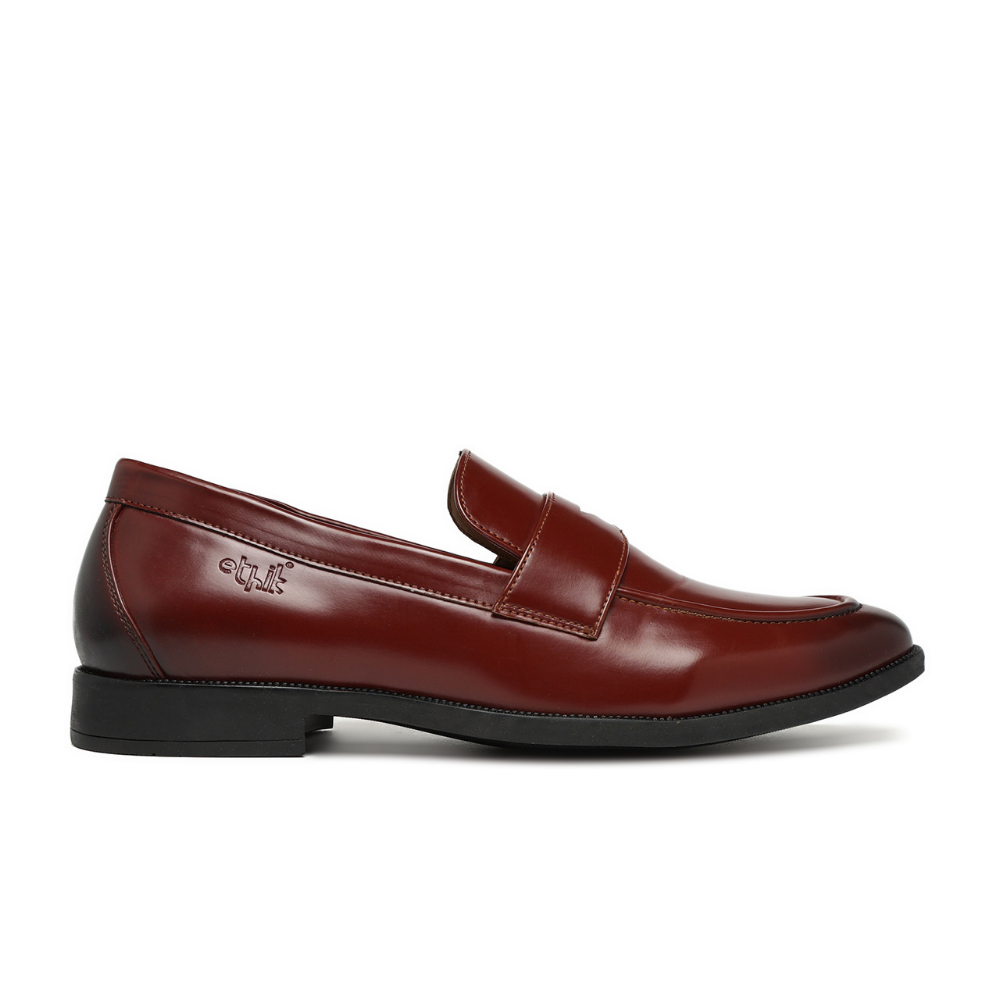 Simplicist Tan Penny Loafers