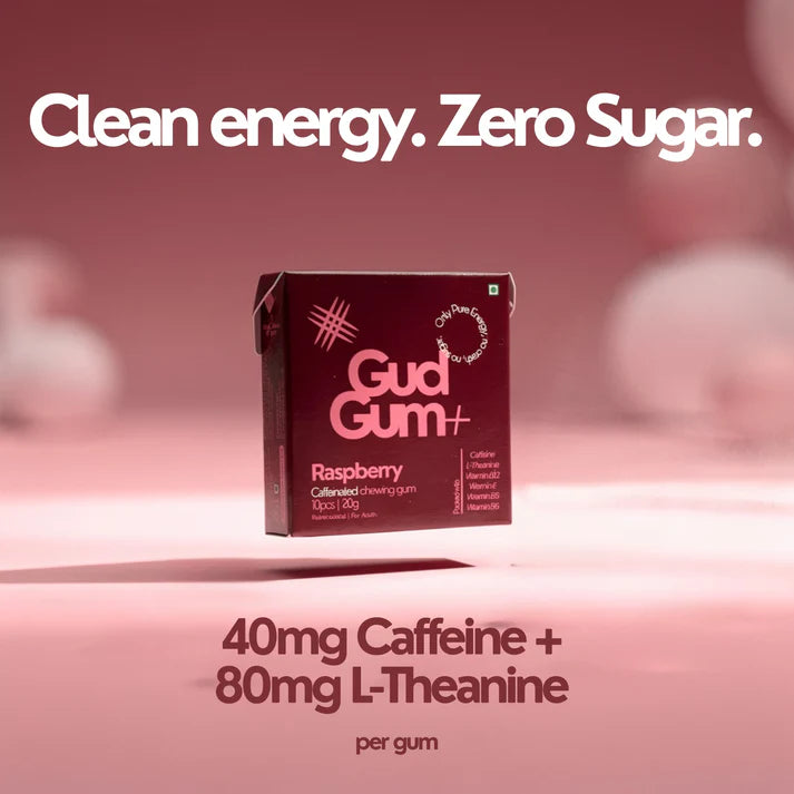 Gud Gum+ Caffeinated Gums Mini Pack