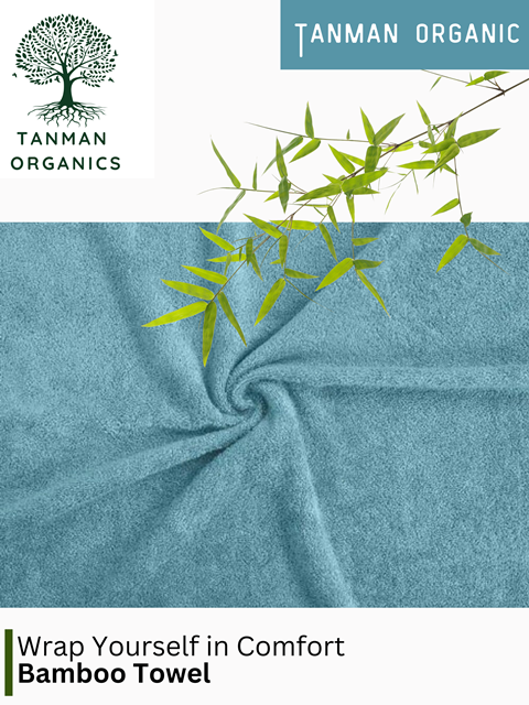 Tanman Organics Bamboo Fiber Hand Towel  - Touruise