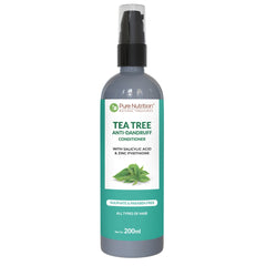 Tea Tree Anti-Dandruff Conditioner  200ml | Sulphate & Paraben Free | With Salicylic Acid & Zinc Pyrithione