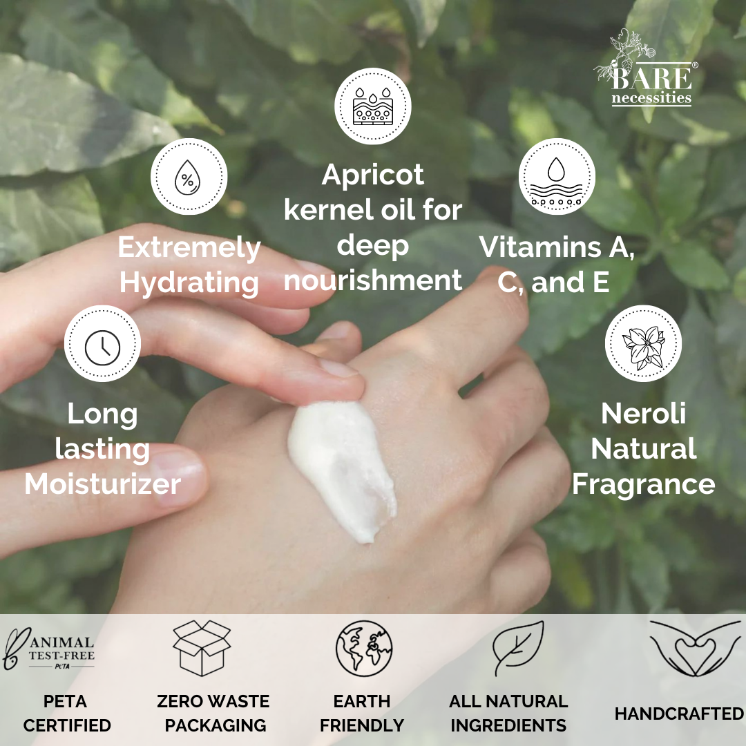 Bare Necessities Soak it up Hydrating Moisturizer for Body & Face | Suitable for All Skin Types