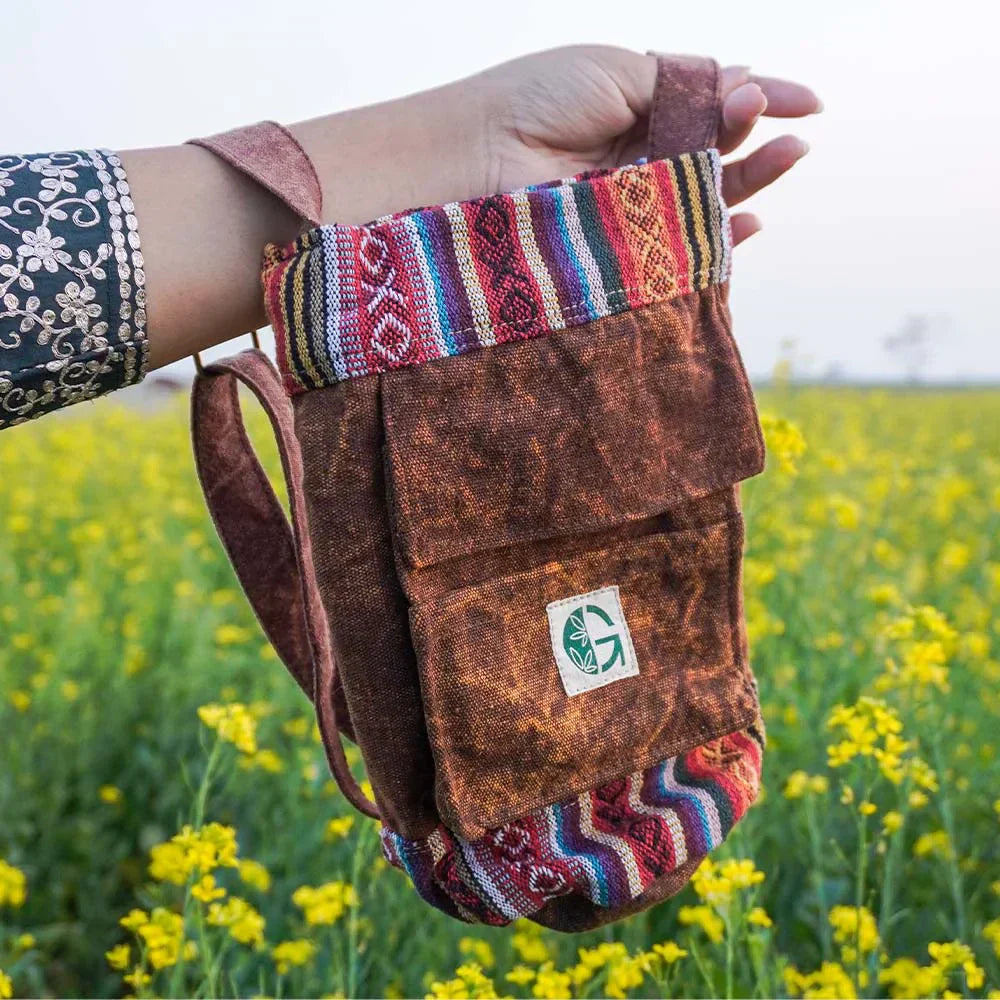 My Original OG Tidi Bottle Bag | Hemp Carrier | Sustainable, Durable & Travel-Friendly