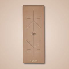 Kosha Yoga Mocha PUre Align Yoga Mat