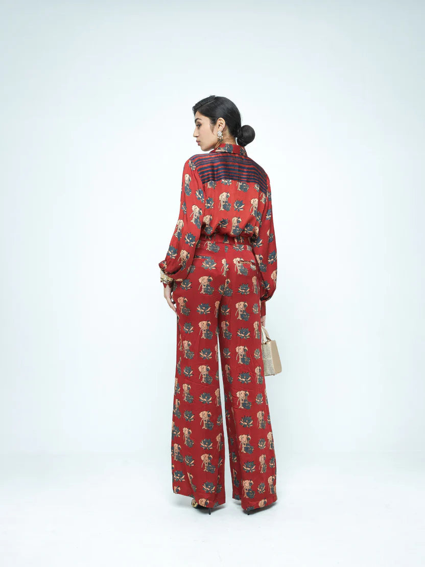 anushé pirani Lotus Shirt