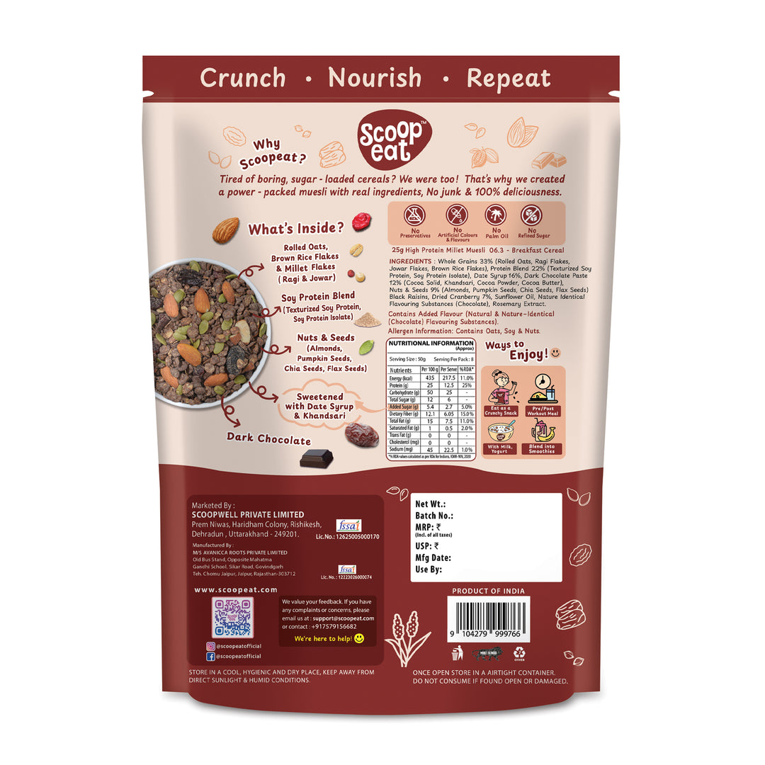 Scoopeat High Protein Muesli