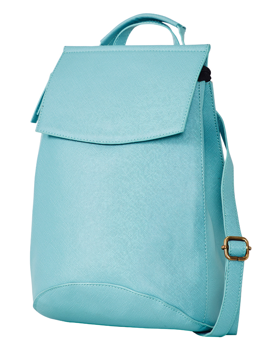 Mona B Convertible Daypack for Offices Schools and Colleges with Stylish Design for Women: Turquoise