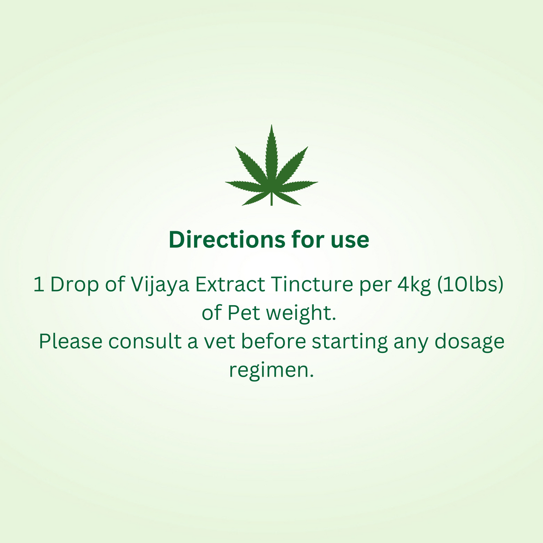 Vijaya Extract Tincture for Pets- 30ml