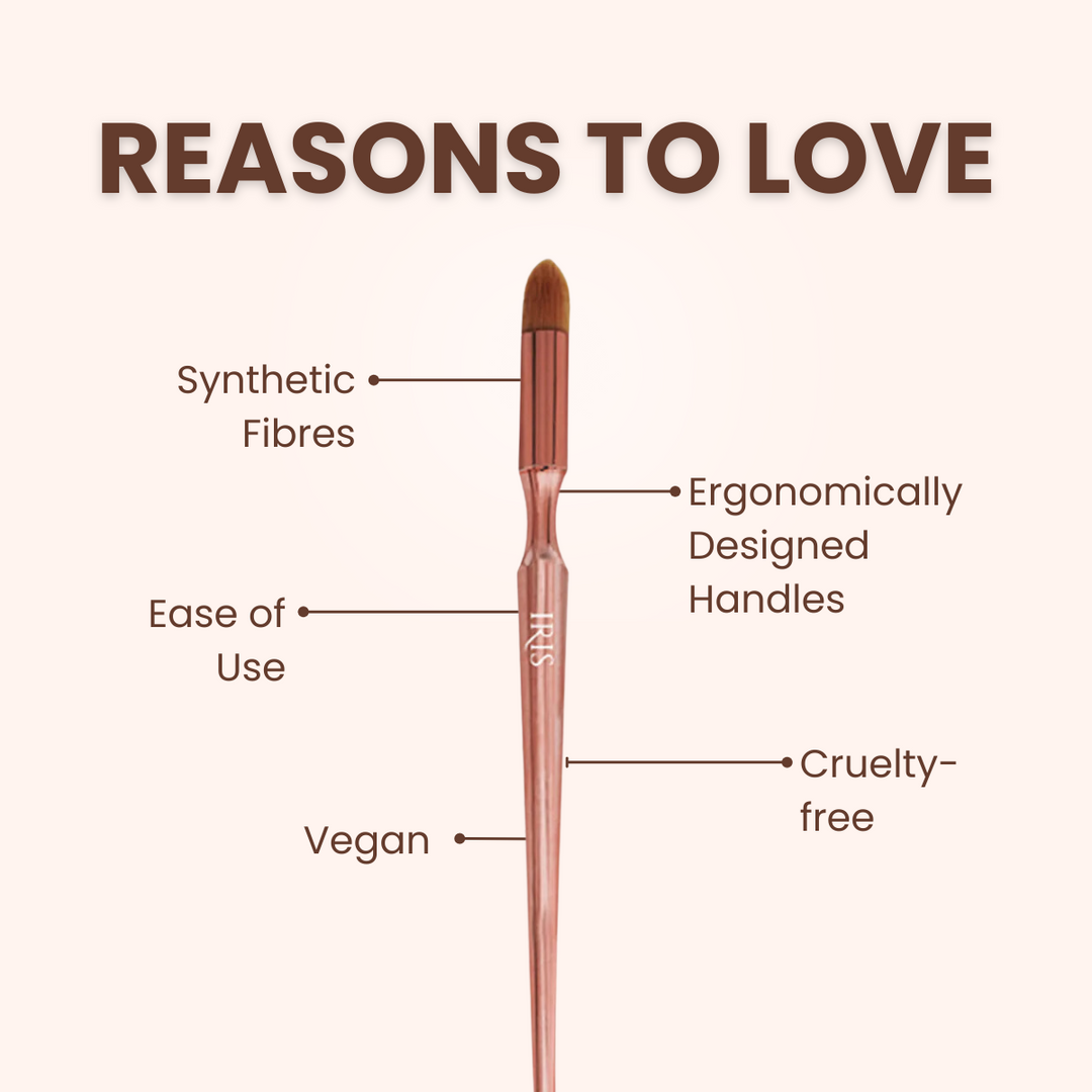 Iris Cosmetics Luminous Hd Precision Highlight Brush