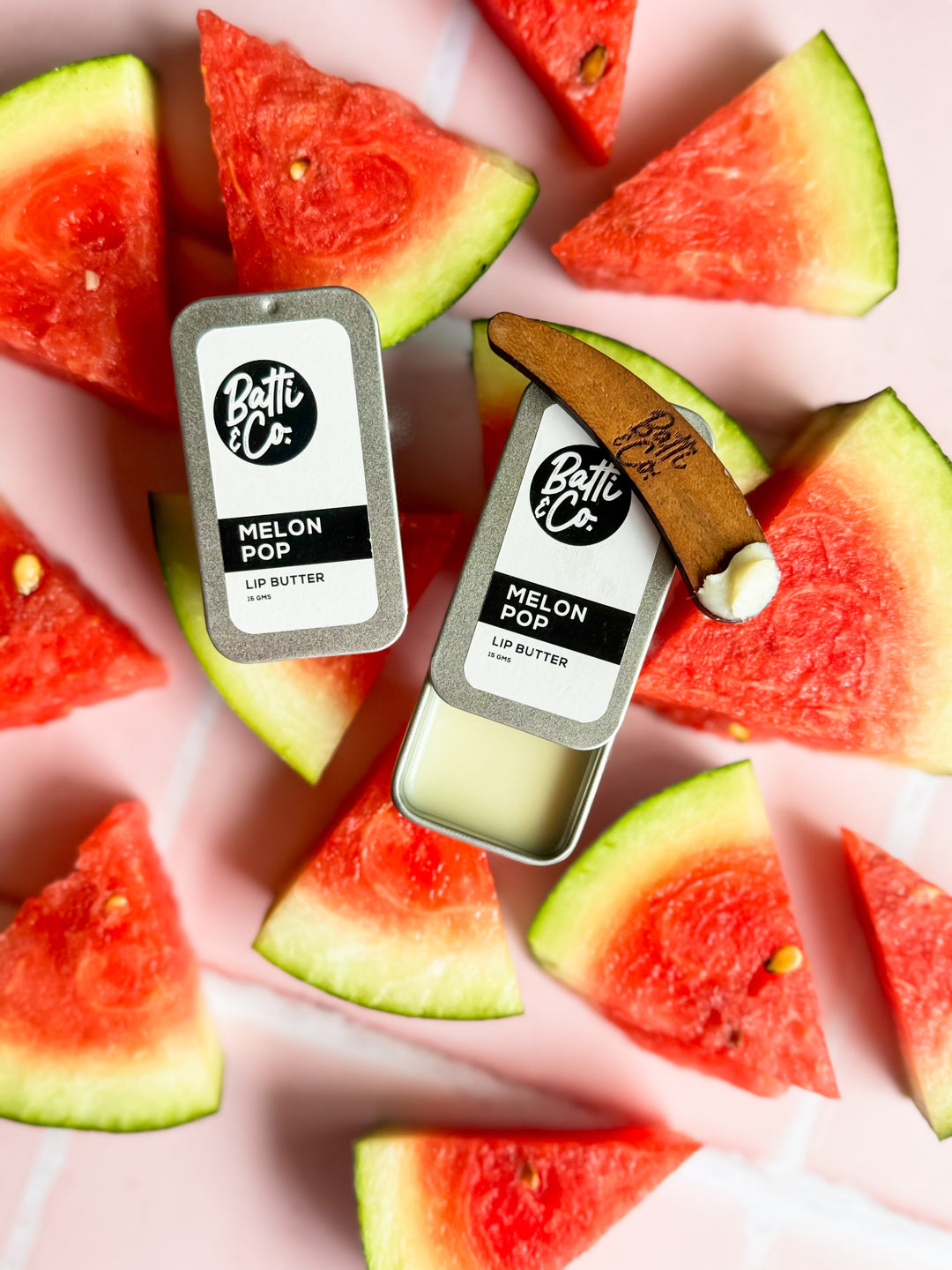 Batti & Co. Melon Pop Lip Butter - 15 Grams