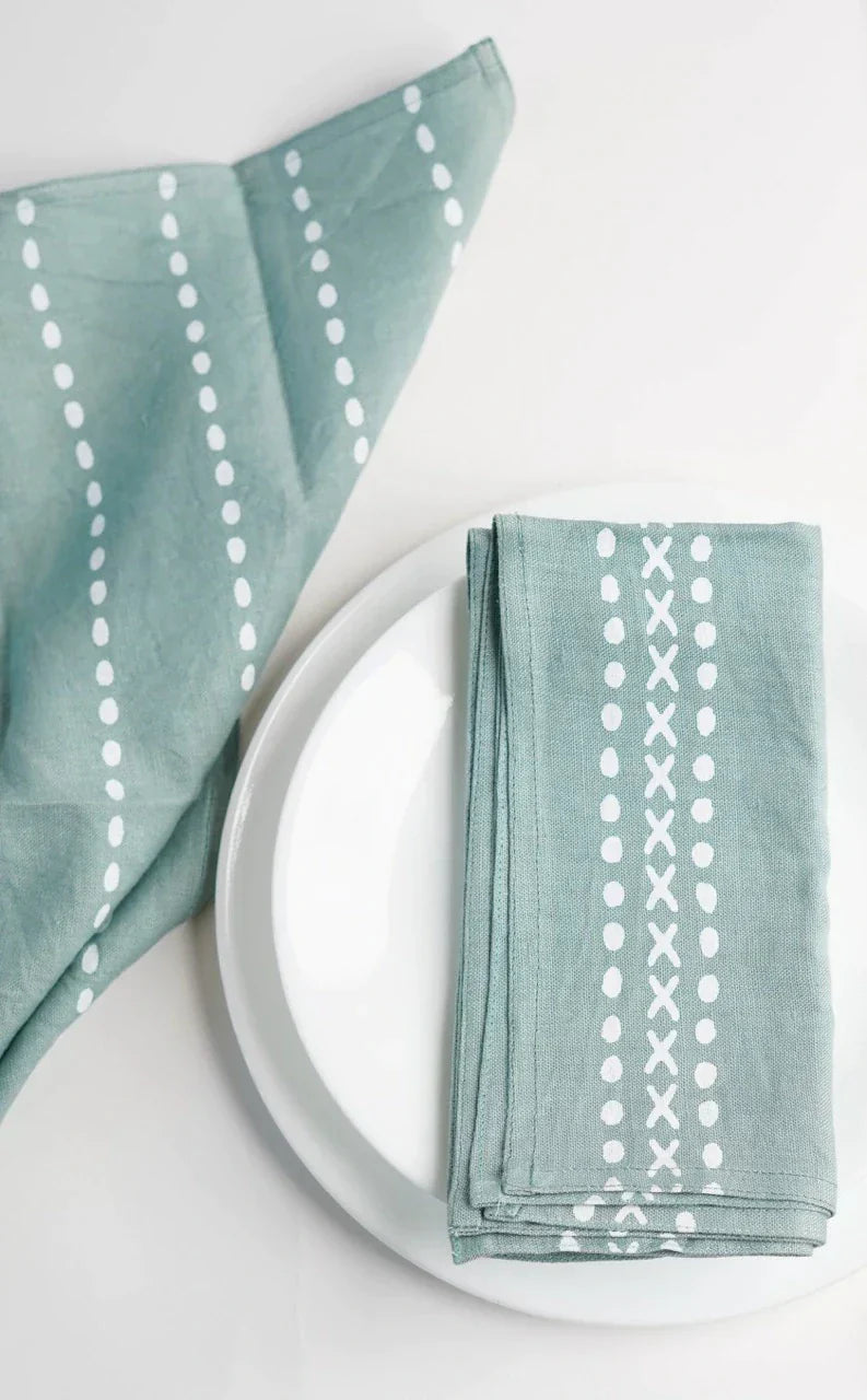 Pravaah Meethu pure hemp placemats | set of 2/4/6