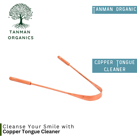 Tanman Organics Copper Tongue Cleaner (Pack of 2)