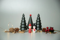 BIRCH & BUG Santa & Snowman Set