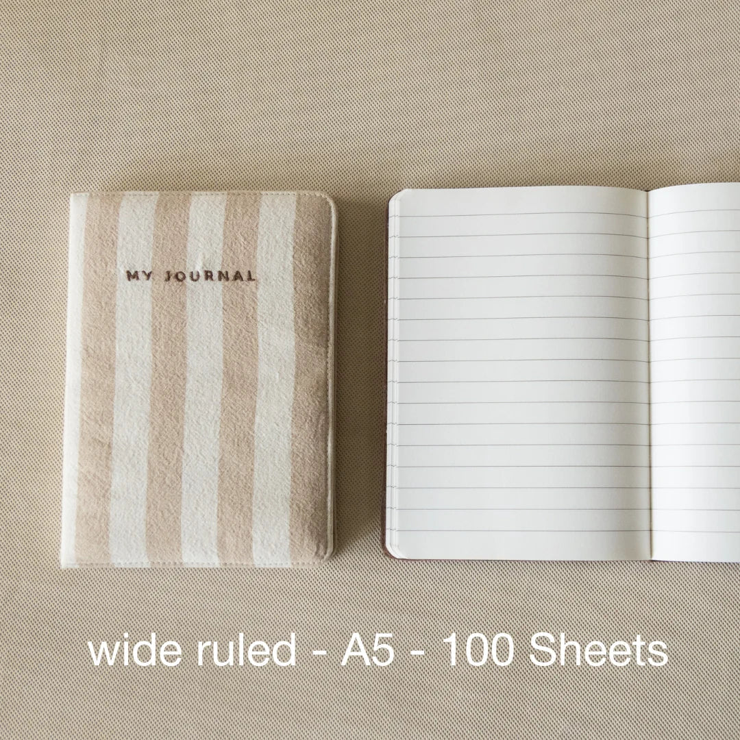 Akiiko Chai Line Crinkle Journal