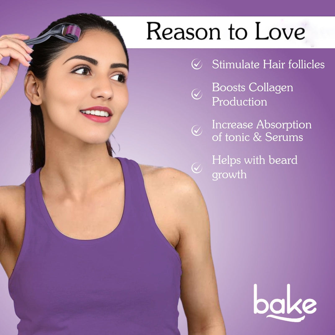 Derma Roller 0.5mm 540 Titanium Needles